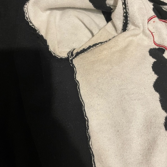 Too Fast Brand skeleton heart cardigan - Picture 6 of 6